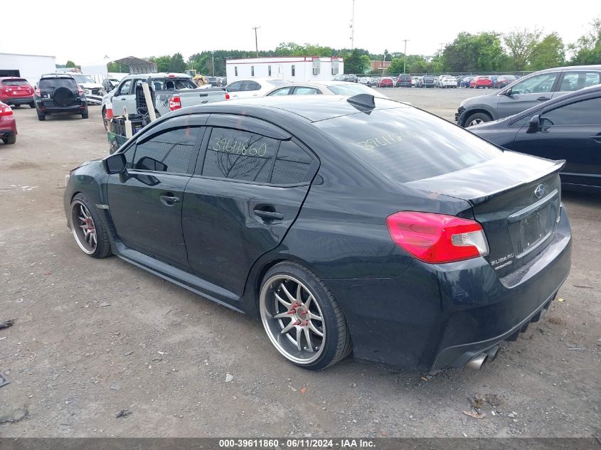 2015 Subaru Wrx Limited VIN: JF1VA1J66F9828642 Lot: 39611860