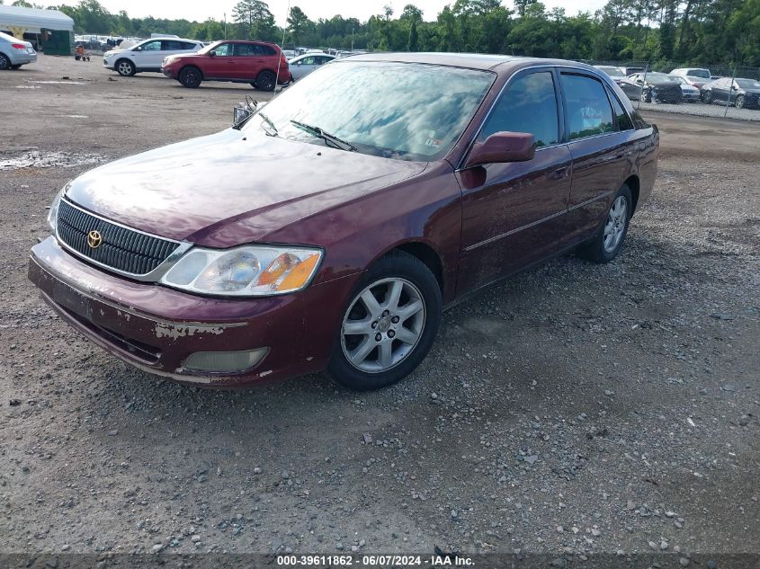 4T1BF28B14U363846 | 2004 TOYOTA AVALON