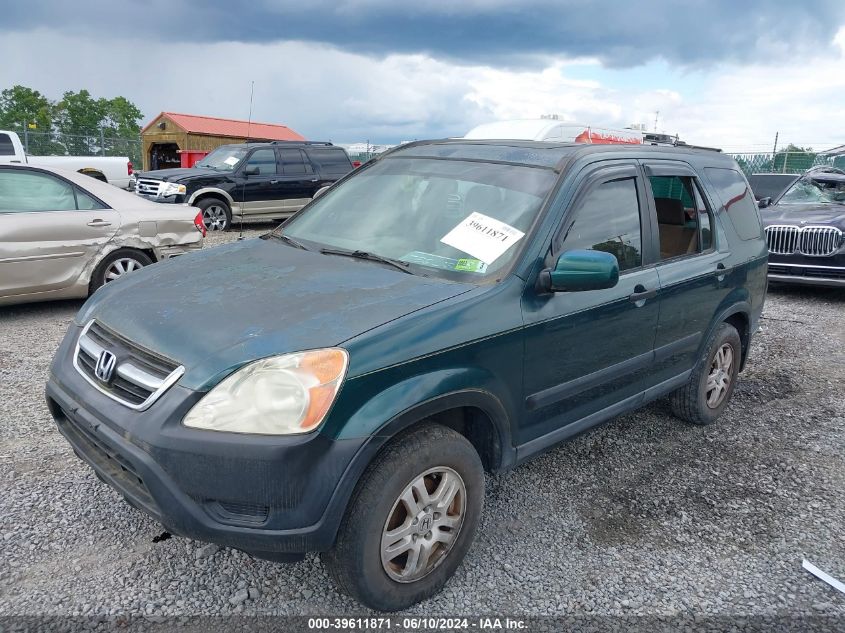 2003 Honda Cr-V Ex VIN: SHSRD78833U124986 Lot: 39611871