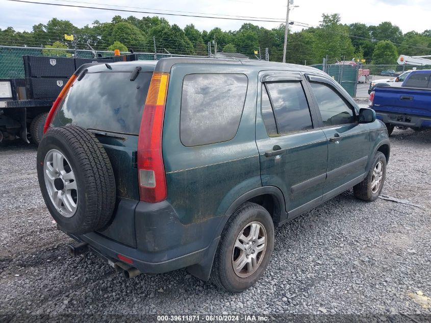 2003 Honda Cr-V Ex VIN: SHSRD78833U124986 Lot: 39611871