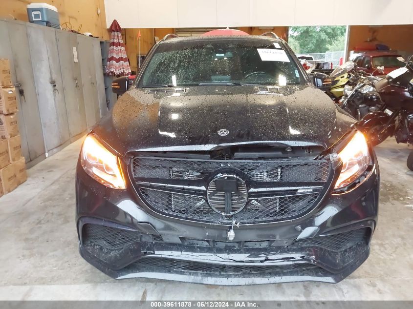 2017 Mercedes-Benz Amg Gle 63 S 4Matic VIN: 4JGDA7FB9HA962590 Lot: 39611878