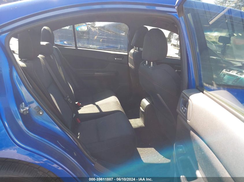 2017 Subaru Wrx VIN: JF1VA1B67H9820549 Lot: 39611887