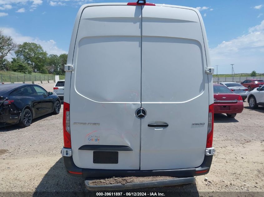 2021 Mercedes-Benz Sprinter 2500 High Roof V6 VIN: W1Y4EDHY3MT069009 Lot: 39611897