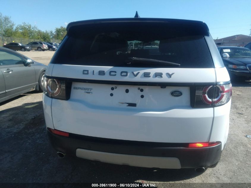 2018 Land Rover Discovery Sport Hse VIN: SALCR2RX9JH760406 Lot: 39611900