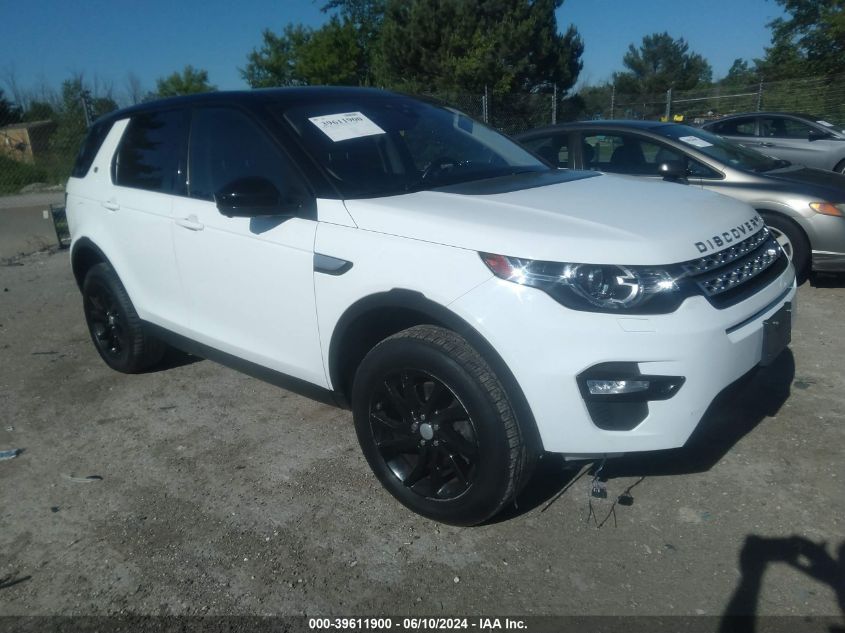 2018 Land Rover Discovery Sport Hse VIN: SALCR2RX9JH760406 Lot: 39611900