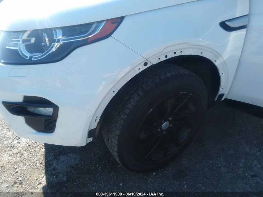 2018 Land Rover Discovery Sport Hse VIN: SALCR2RX9JH760406 Lot: 39611900