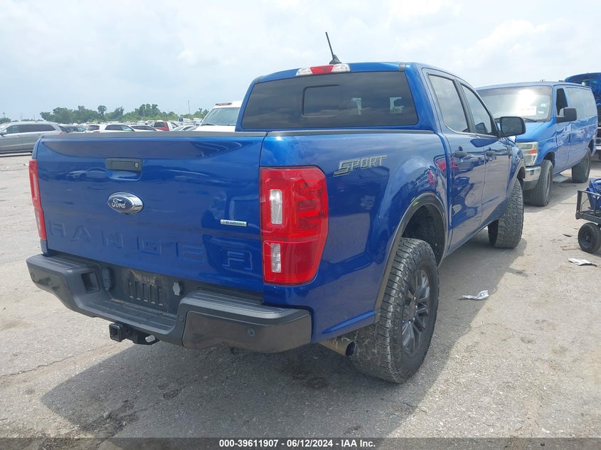 VIN 1FTER4EH1LLA05910 2020 FORD RANGER XLT