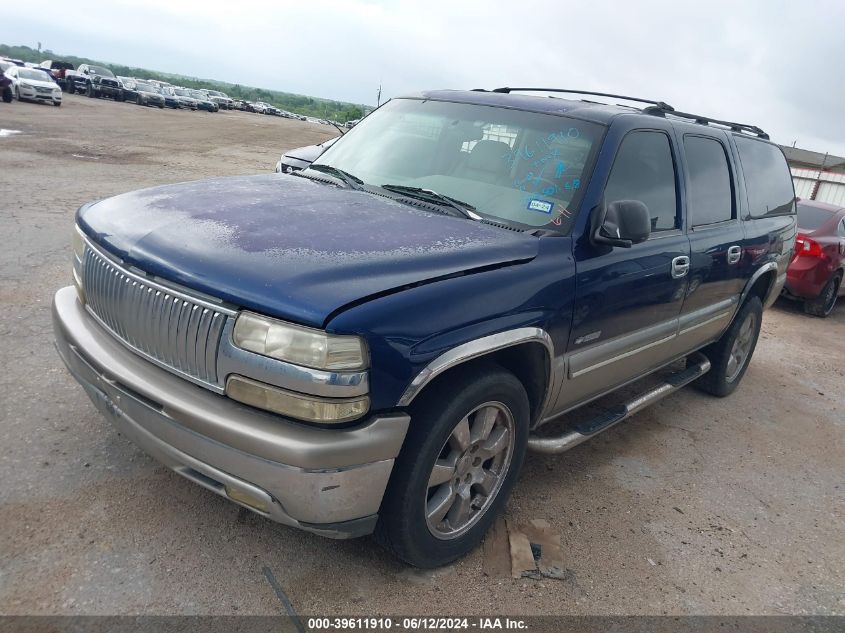 2000 Chevrolet Suburban 1500 Ls VIN: 3GNEC16T2YG128145 Lot: 39611910