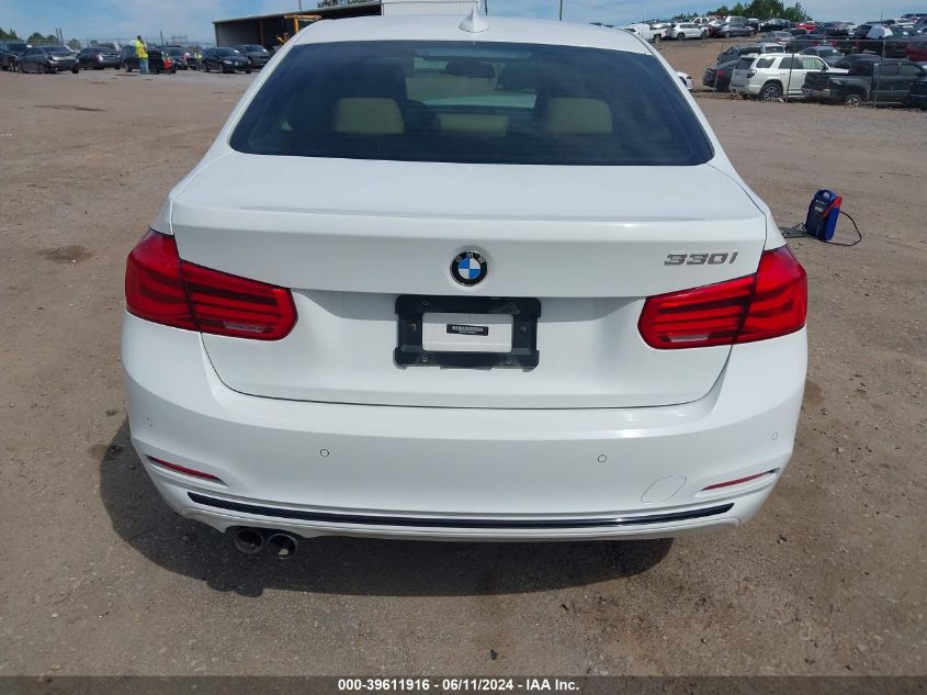 2017 BMW 330I VIN: WBA8B9C30HK885014 Lot: 39611916