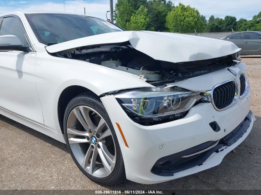 2017 BMW 330I VIN: WBA8B9C30HK885014 Lot: 39611916