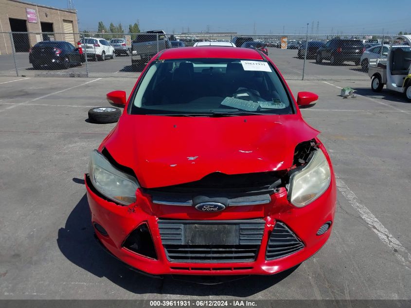 2013 Ford Focus Se VIN: 1FADP3F22DL340784 Lot: 39611931