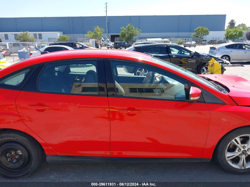 2013 Ford Focus Se VIN: 1FADP3F22DL340784 Lot: 39611931
