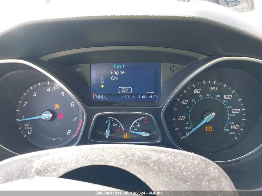 2013 Ford Focus Se VIN: 1FADP3F22DL340784 Lot: 39611931