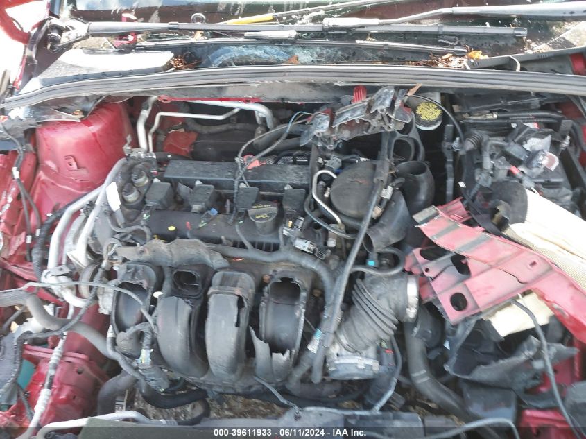 2012 Ford Focus Se VIN: 1FAHP3K2XCL336164 Lot: 39611933