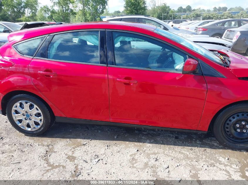 2012 Ford Focus Se VIN: 1FAHP3K2XCL336164 Lot: 39611933