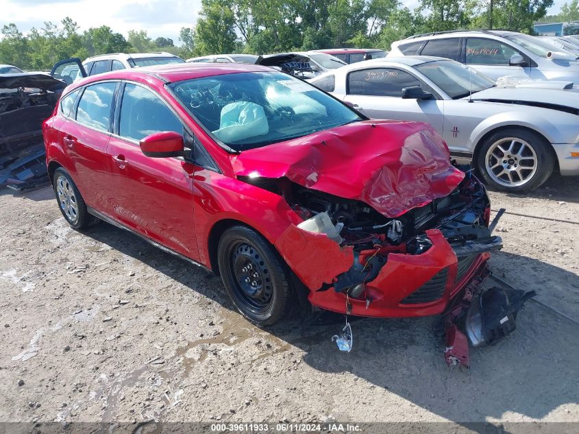 2012 Ford Focus Se VIN: 1FAHP3K2XCL336164 Lot: 39611933