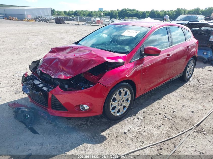 2012 Ford Focus Se VIN: 1FAHP3K2XCL336164 Lot: 39611933