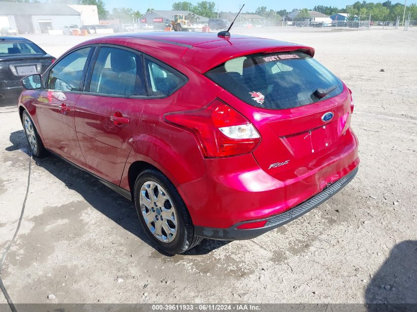 2012 Ford Focus Se VIN: 1FAHP3K2XCL336164 Lot: 39611933