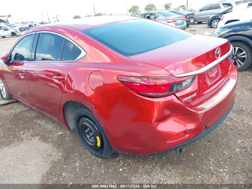 2016 Mazda Mazda6 VIN: JM1GJ1V55G1416331 Lot: 39611942