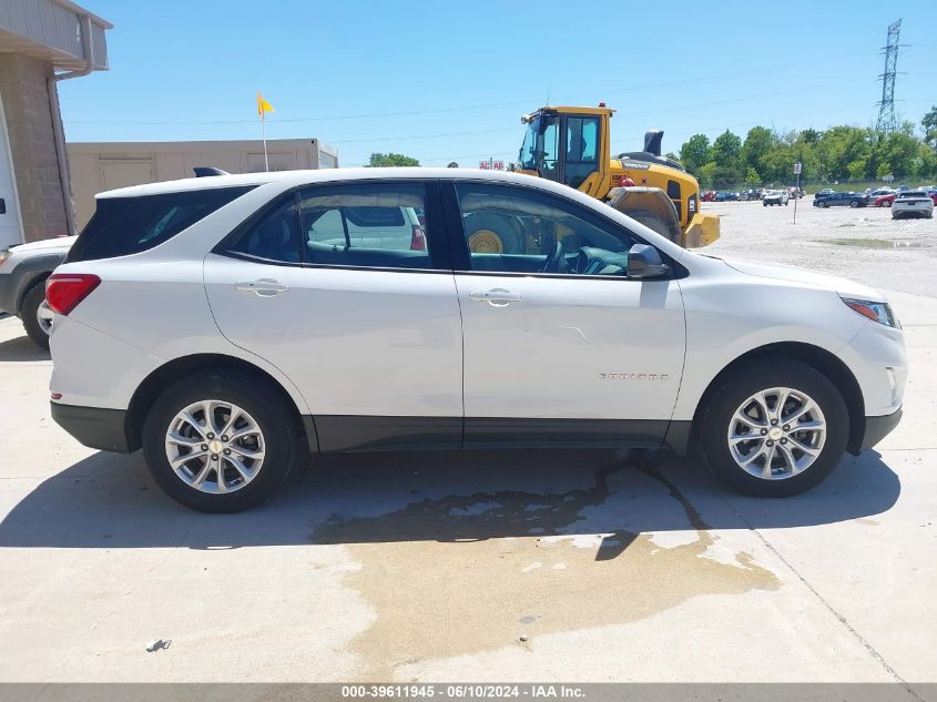2019 Chevrolet Equinox Ls VIN: 2GNAXSEV9K6285878 Lot: 39611945