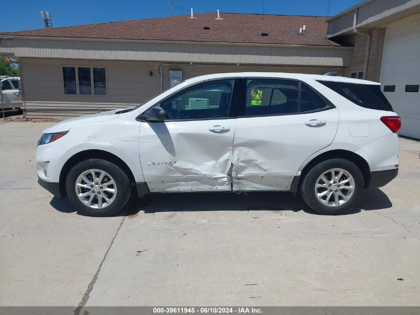 2019 Chevrolet Equinox Ls VIN: 2GNAXSEV9K6285878 Lot: 39611945