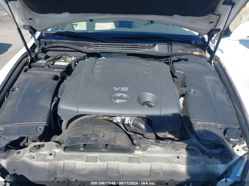 2010 Lexus Is 250 VIN: JTHCF5C24A2032945 Lot: 39611949