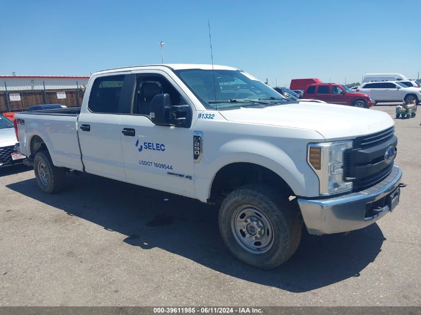 2019 Ford F250 Super Duty VIN: 1FT7W2BT9KED38695 Lot: 39611985