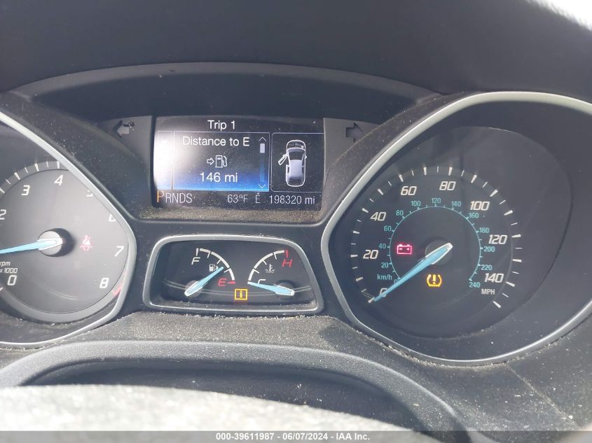 2013 Ford Focus Titanium VIN: 1FADP3J25DL194615 Lot: 39611987