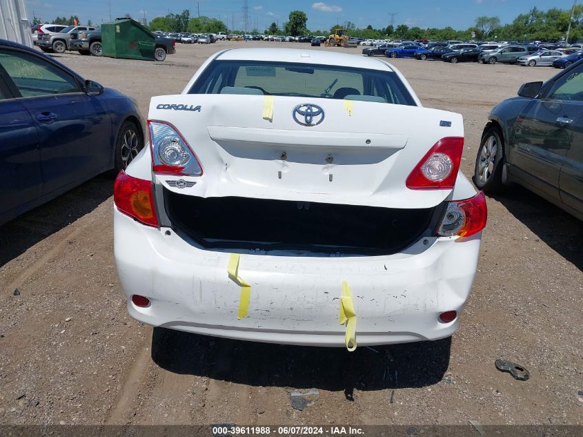 2010 Toyota Corolla Le VIN: 1NXBU4EE3AZ303109 Lot: 39611988