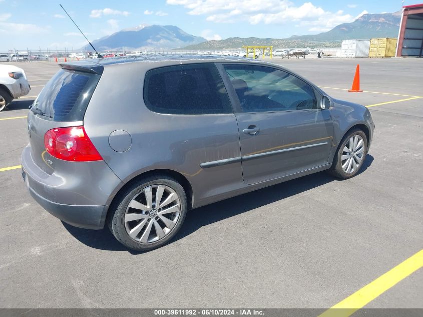 2007 Volkswagen Rabbit 2-Door VIN: WVWBR71K97W238153 Lot: 39611992