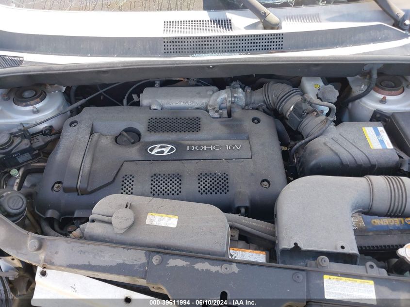 2007 Hyundai Tucson Gls VIN: KM8JM12B97U649338 Lot: 39611994