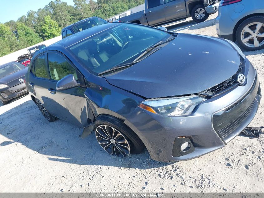 2016 Toyota Corolla S Plus VIN: 2T1BURHEXGC583386 Lot: 39611995