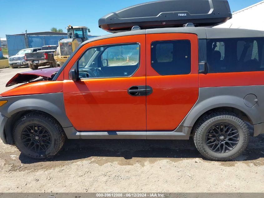 2005 Honda Element Ex VIN: 5J6YH276X5L021505 Lot: 39612008