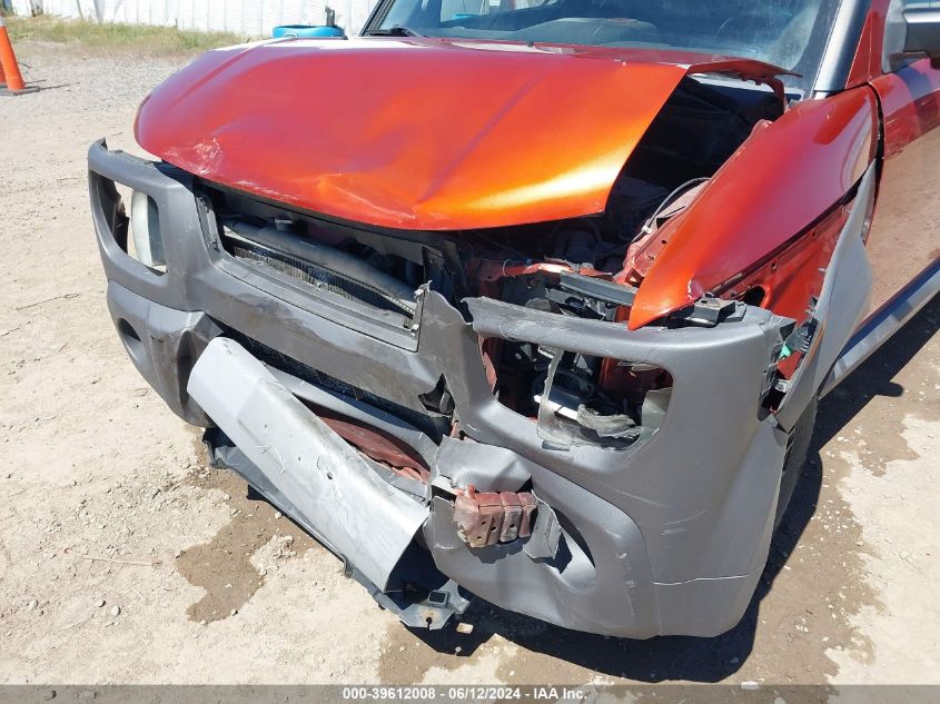 2005 Honda Element Ex VIN: 5J6YH276X5L021505 Lot: 39612008