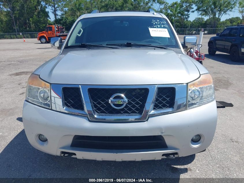 2015 Nissan Armada Sl VIN: 5N1BA0ND4FN614770 Lot: 39612019