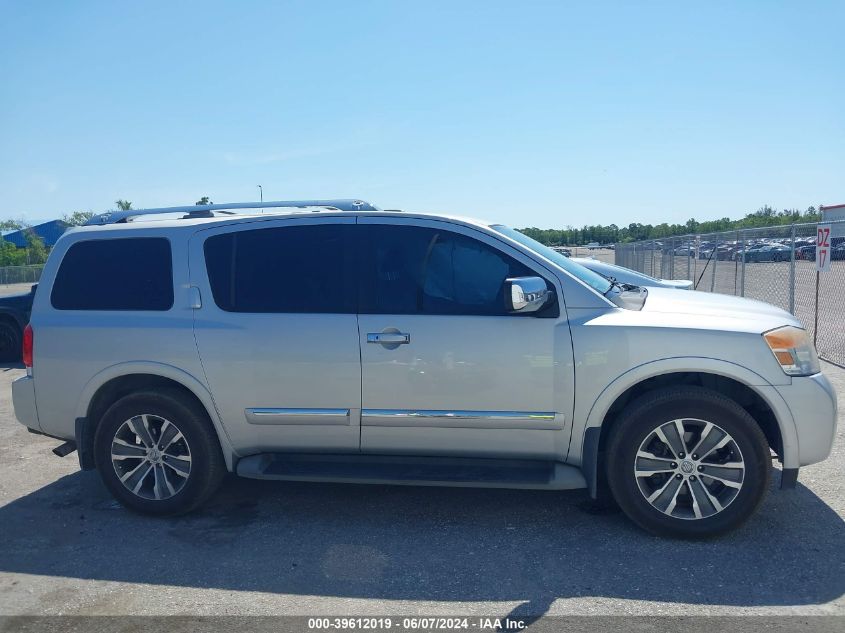 2015 Nissan Armada Sl VIN: 5N1BA0ND4FN614770 Lot: 39612019