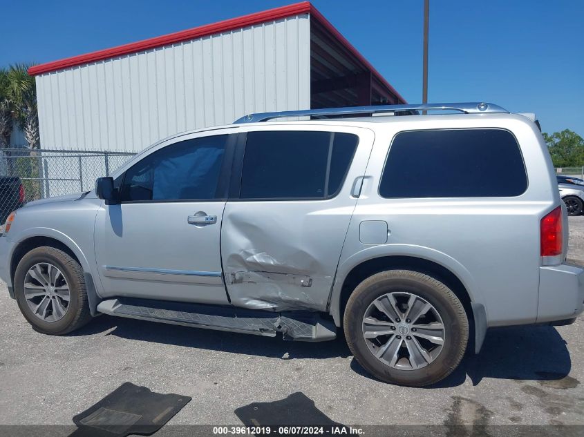 2015 Nissan Armada Sl VIN: 5N1BA0ND4FN614770 Lot: 39612019