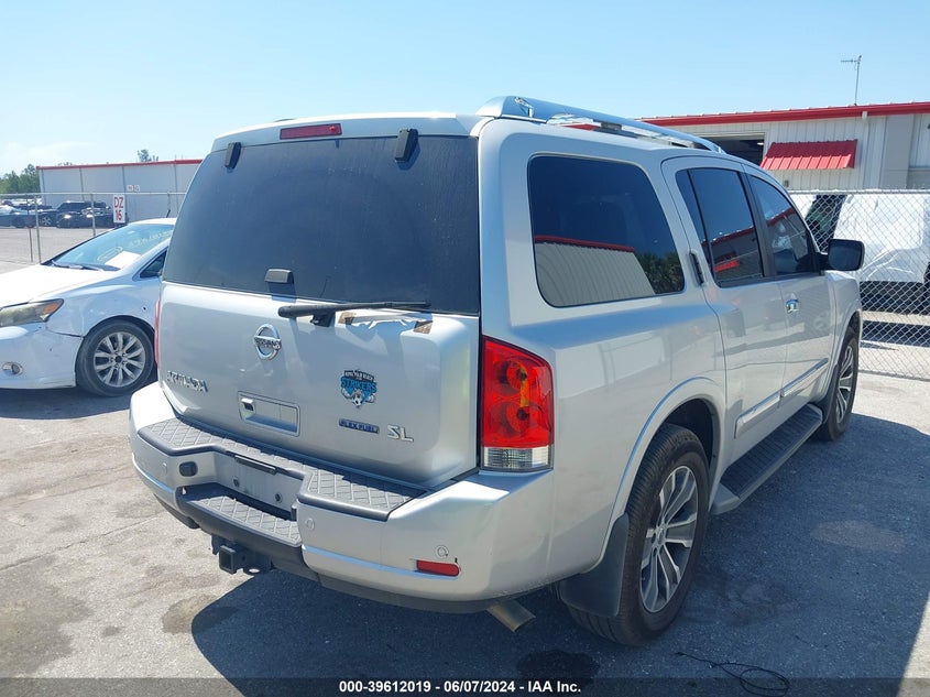 2015 Nissan Armada Sl VIN: 5N1BA0ND4FN614770 Lot: 39612019