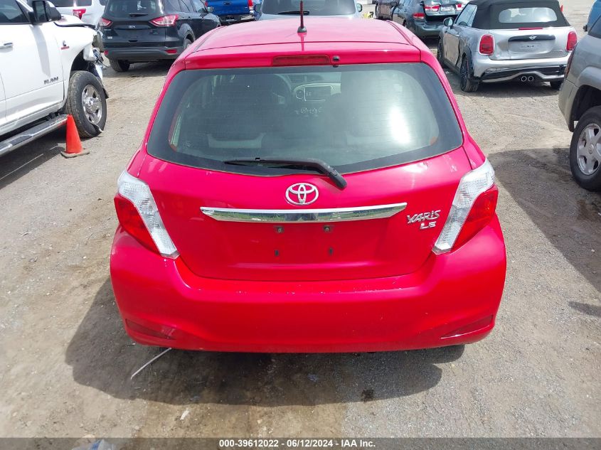 2013 Toyota Yaris Le VIN: JTDKTUD32DD565974 Lot: 39612022