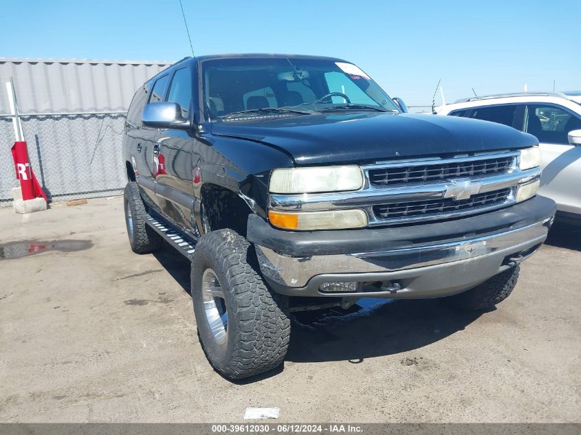 2003 Chevrolet Suburban 1500 Lt VIN: 3GNFK16T93G155150 Lot: 39612030