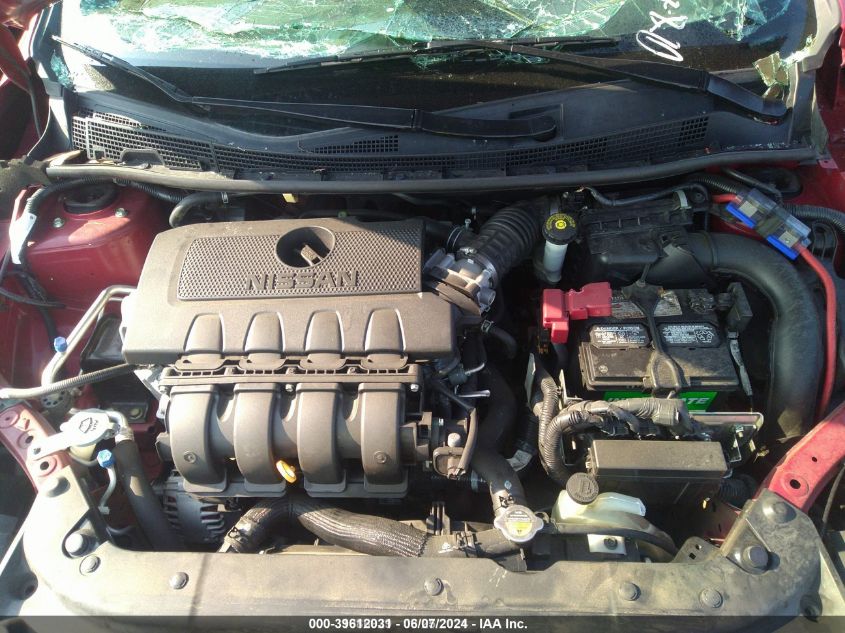 2016 Nissan Sentra Fe+ S/S/Sl/Sr/Sv VIN: 3N1AB7AP2GL666764 Lot: 39612031