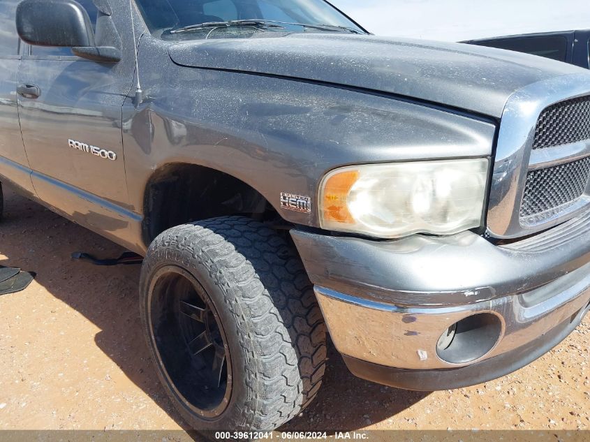 2005 Dodge Ram 1500 Slt/Laramie VIN: 1D7HU18D75S144375 Lot: 39612041