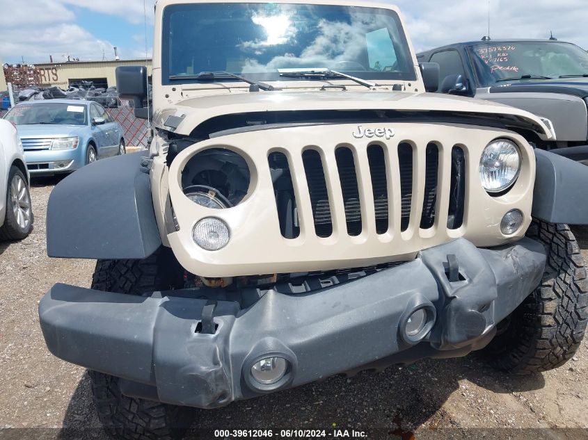 2016 Jeep Wrangler Unlimited Sport VIN: 1C4BJWDG8GL271364 Lot: 39612046