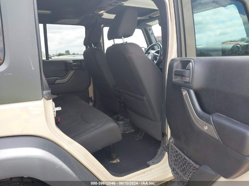 2016 Jeep Wrangler Unlimited Sport VIN: 1C4BJWDG8GL271364 Lot: 39612046