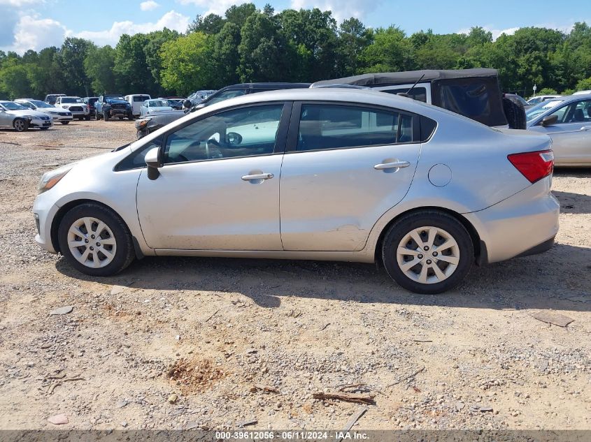 2017 Kia Rio Lx VIN: KNADM4A39H6011803 Lot: 39612056