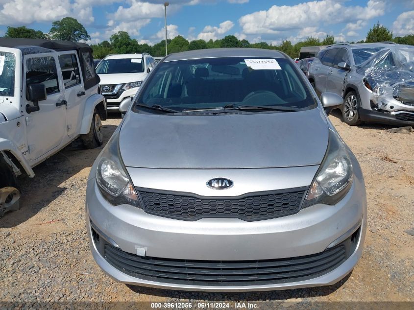 2017 Kia Rio Lx VIN: KNADM4A39H6011803 Lot: 39612056