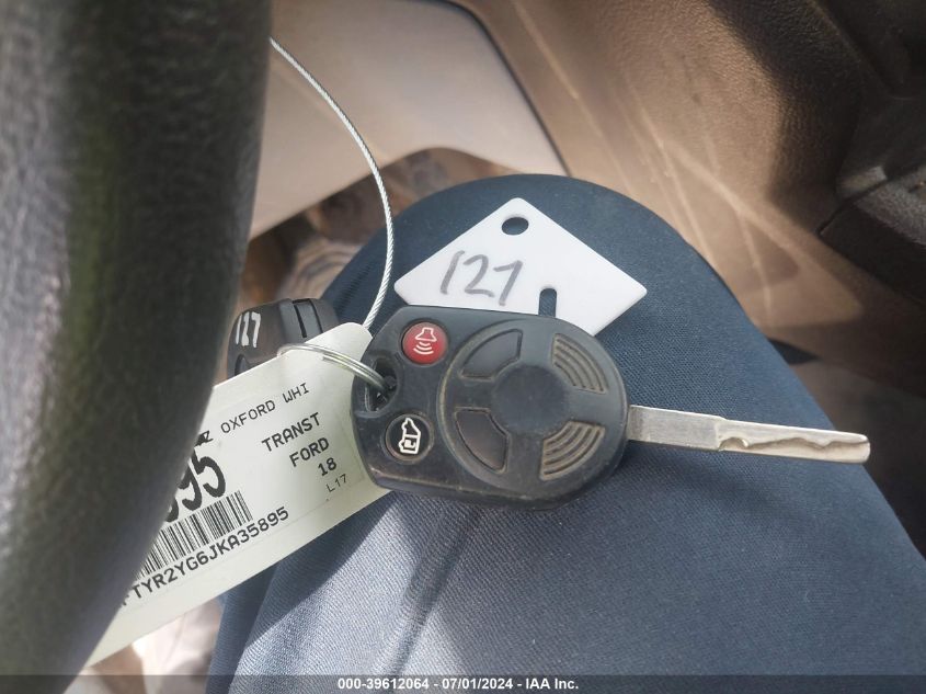 2018 Ford Transit-250 VIN: 1FTYR2YG6JKA35895 Lot: 39612064