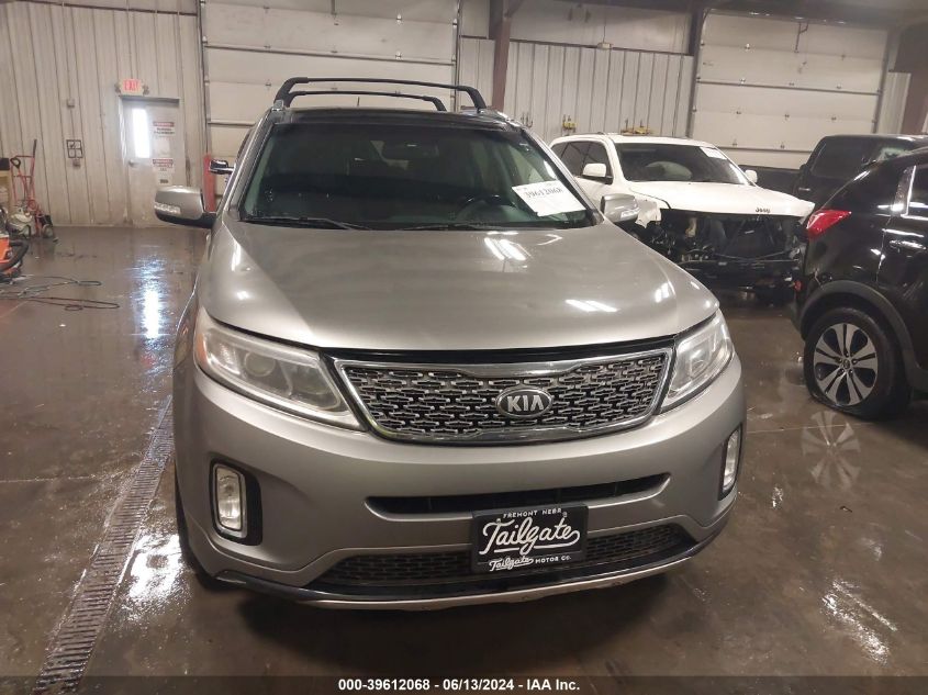 2014 Kia Sorento Sx V6 VIN: 5XYKWDA78EG543253 Lot: 39612068