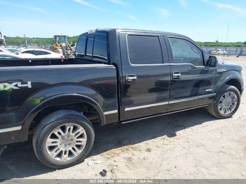 2014 Ford F-150 Platinum VIN: 1FTFW1ET0EFA13479 Lot: 39612086