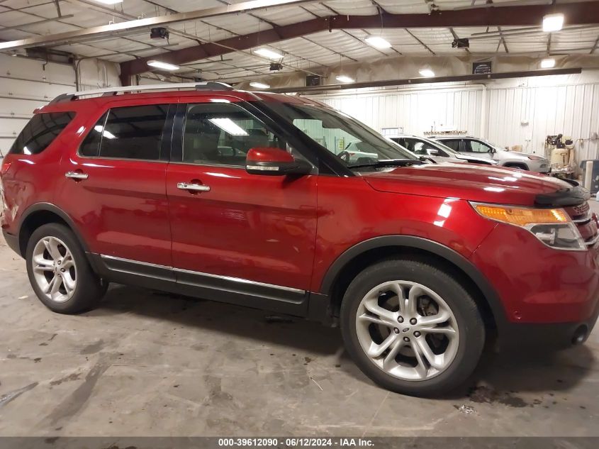 2015 Ford Explorer Limited VIN: 1FM5K8F88FGB19101 Lot: 39612090